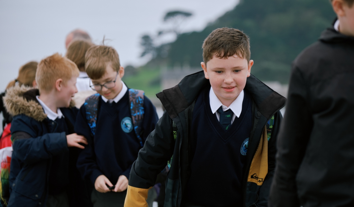 Pensans Community Primary School Year 5 trip to St Michael’s Mount. Photo: Ian Kingsnorth Pensans Community Primary School Year 5 trip to St Michael’s Mount. Photo: Ian Kingsnorth