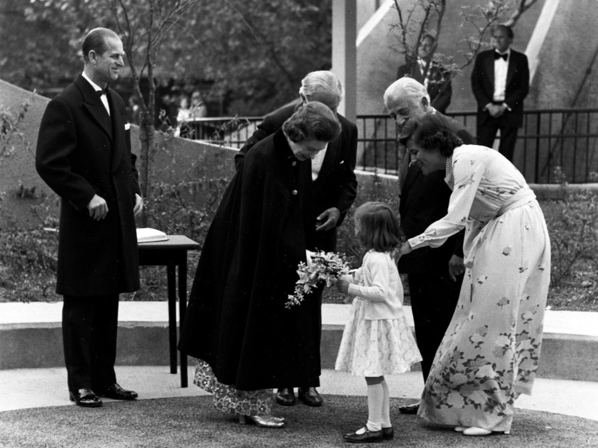 Opening of the Lion Terraces, 1976