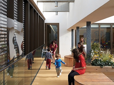 The nursery at JW3 © Hufton + Crow