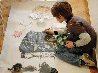 Holiday Art Camp in the Clore Learning Centre at the Holburne Museum, Bath © Holburne Museum